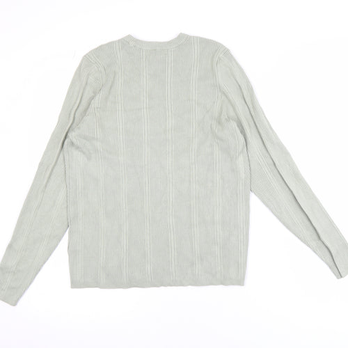 Marks and Spencer Women’s Green Knit Long Sleeve Top Size 18