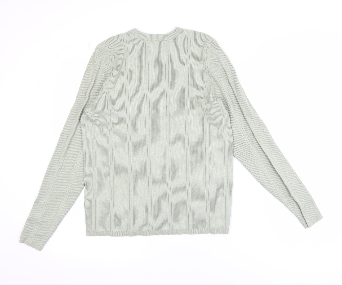 Marks and Spencer Women’s Green Knit Long Sleeve Top Size 18