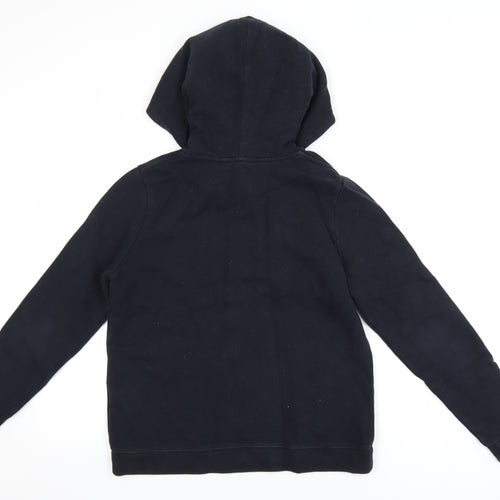 Calvin Klein Jeans Womens Black Small Pullover Hoodie 100% Cotton