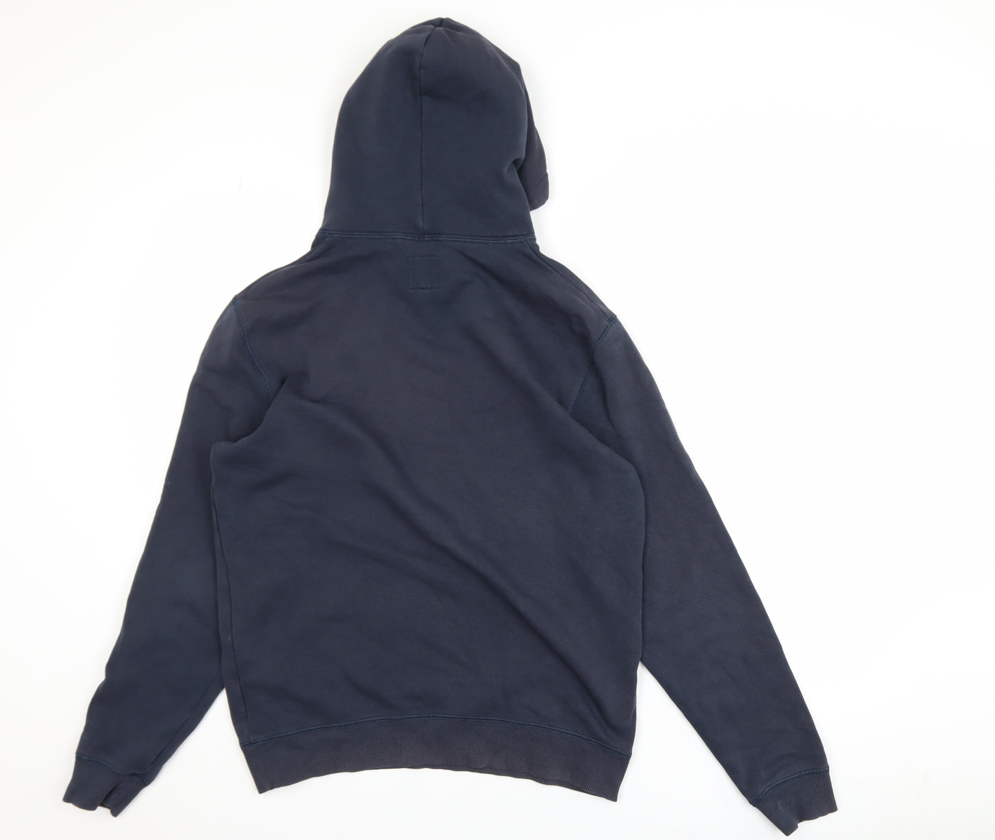 Jack Wills Men's Blue Pullover Hoodie Small Cotton Blend