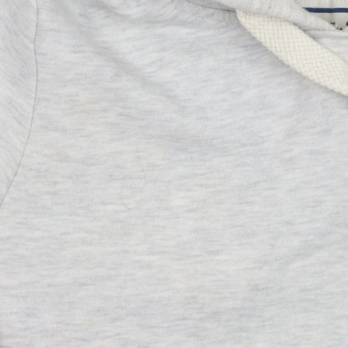 Superdry Women's Grey Pullover Hoodie Size XS Cotton Blend