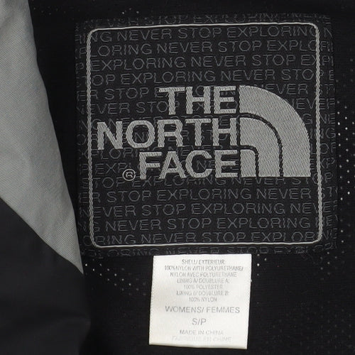 The North Face Womens Blue Waterproof Rain Coat Jacket Size S