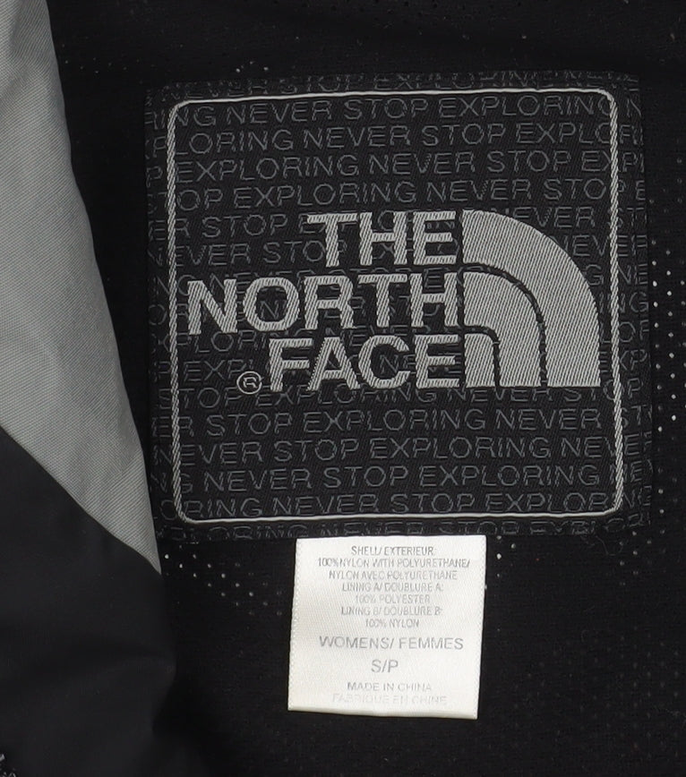 The North Face Womens Blue Waterproof Rain Coat Jacket Size S