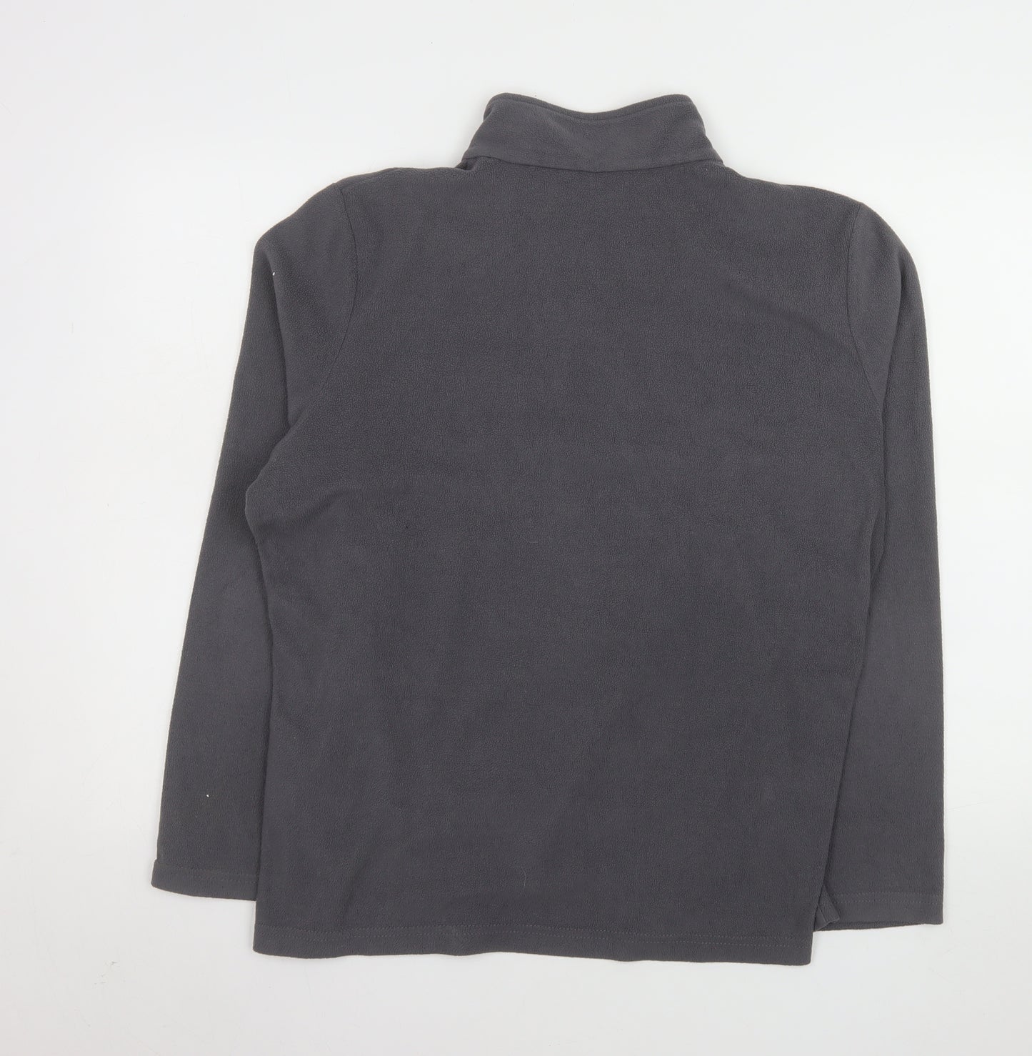 Regatta Great Outdoors Women’s Grey Fleece Pullover UK 18 1/4 Zip Sweatshirt