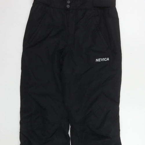 Nevica Womens Black Size 14 Snow Pants Waterproof Breathable Trousers