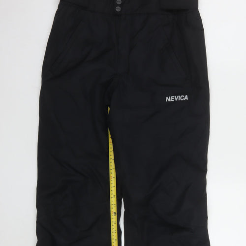 Nevica Womens Black Size 14 Snow Pants Waterproof Breathable Trousers