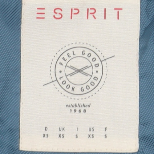 Esprit Women’s Multicoloured Tweed Mid-Length Coat XS