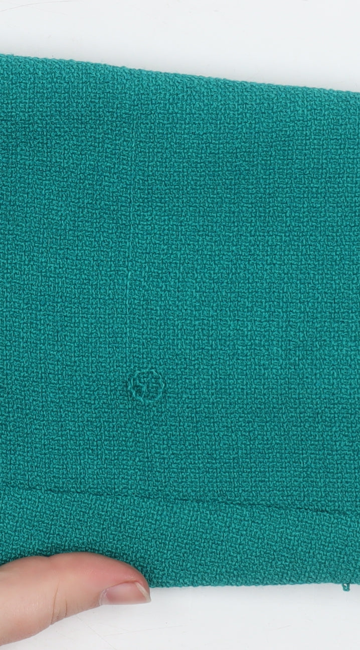 Marks and Spencer Women’s Green Pea Coat Short Jacket UK 12