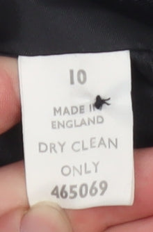 Viyella Women's Black Velvet Camisole Vest Top Size 10