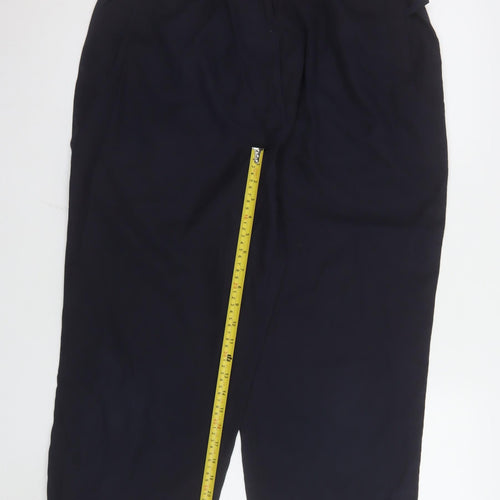 Debenhams Women’s Black Size 18 Straight Leg Trousers