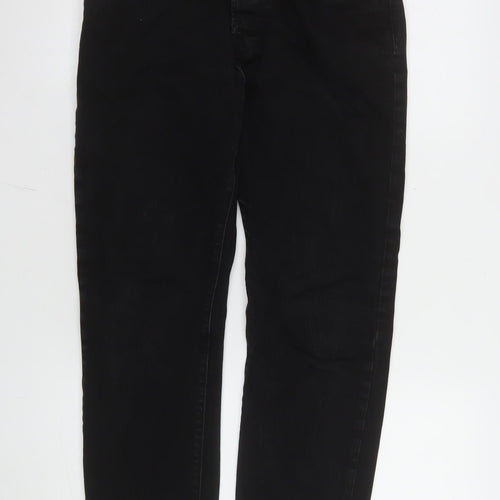 Paul Smith Women's Black Straight Leg Stretch Jeans Size S