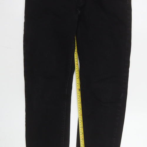 Paul Smith Women's Black Straight Leg Stretch Jeans Size S
