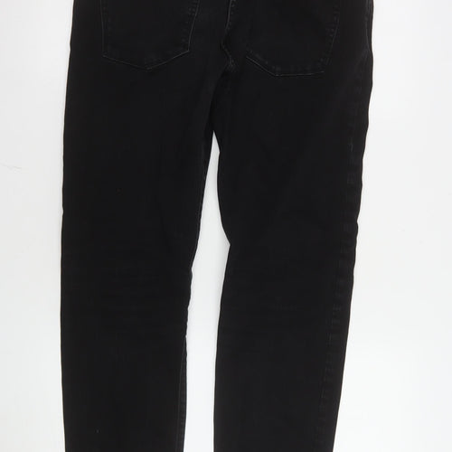 Paul Smith Women's Black Straight Leg Stretch Jeans Size S