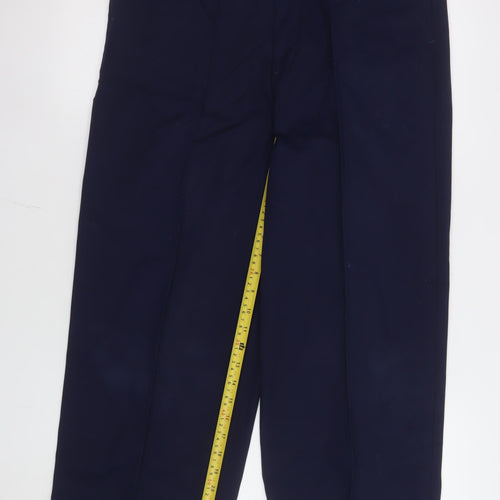 Jobman Men's Blue 34 Cargo Workwear Trousers Cotton Blend