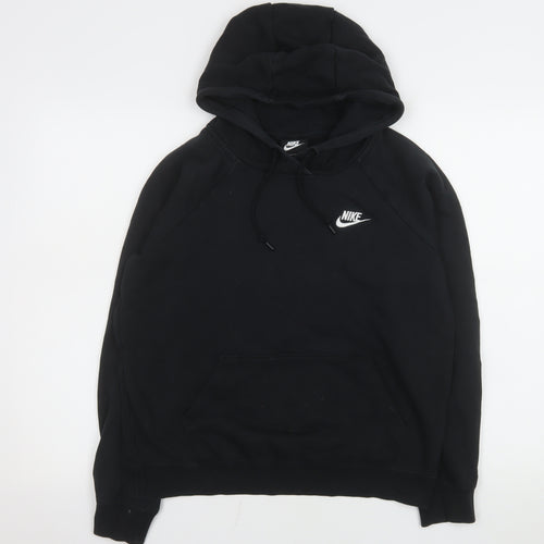 Nike Men's Black Pullover Hoodie Small Regular Fit Sports Fleece