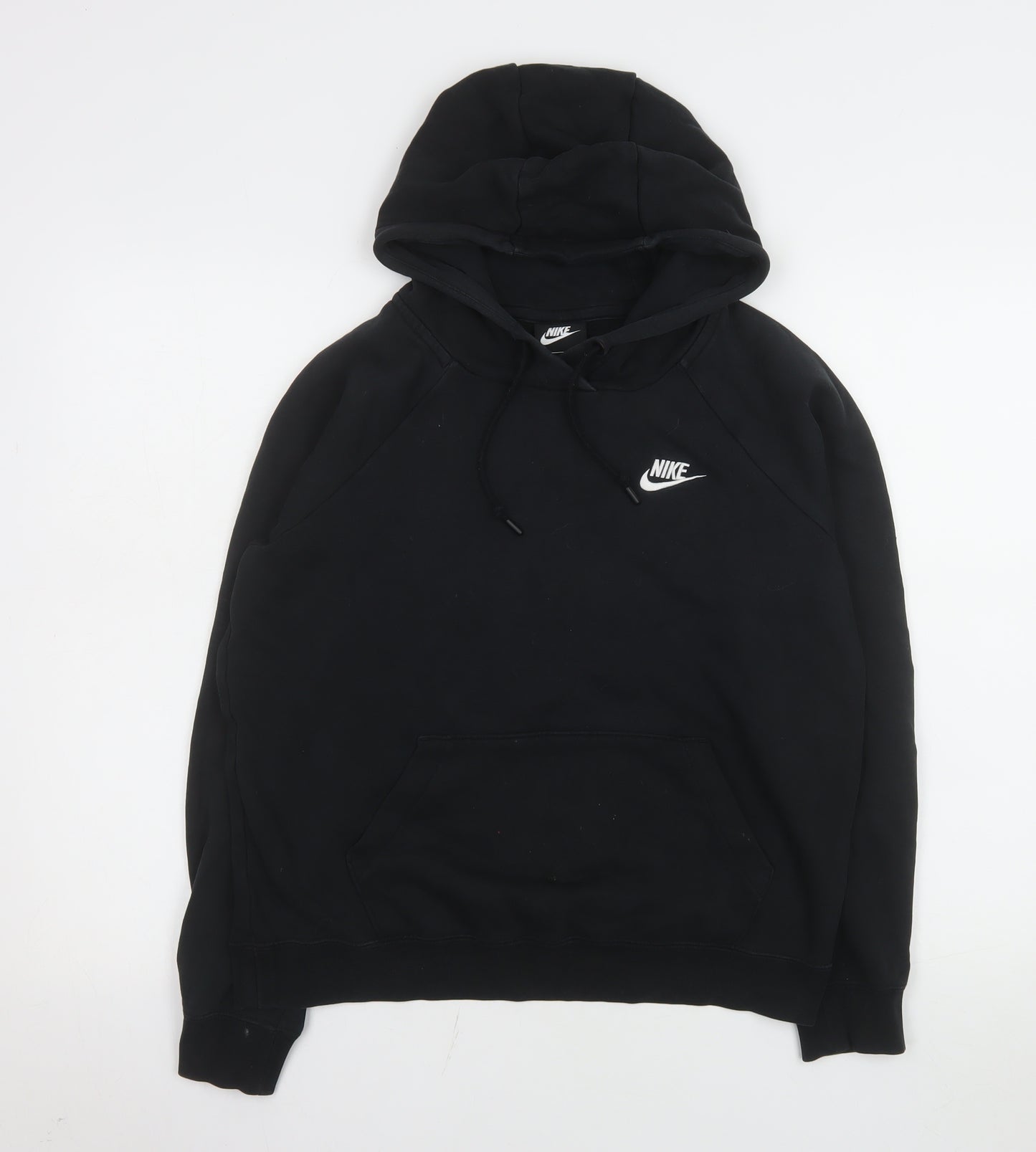 Nike Men's Black Pullover Hoodie Small Regular Fit Sports Fleece
