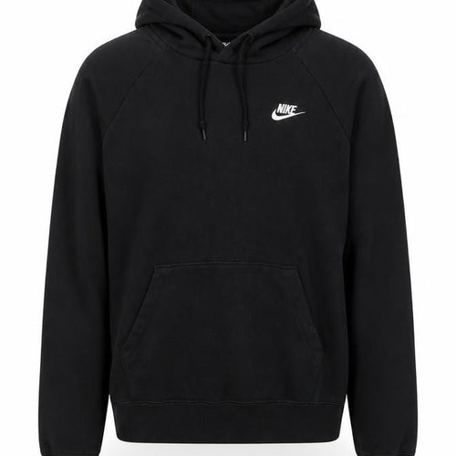 Nike Men's Black Pullover Hoodie Small Regular Fit Sports Fleece