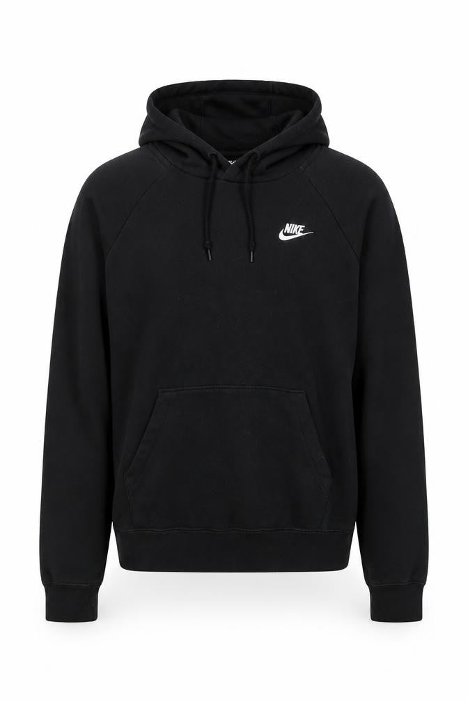 Nike Men's Black Pullover Hoodie Small Regular Fit Sports Fleece