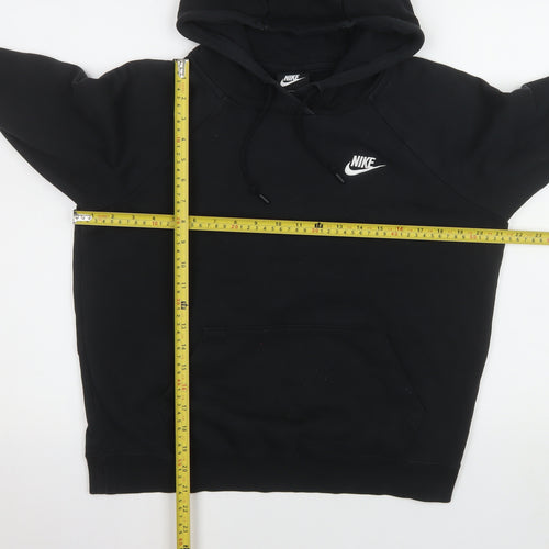 Nike Men's Black Pullover Hoodie Small Regular Fit Sports Fleece