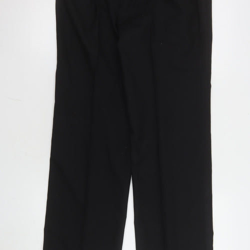 Marks and Spencer Men’s Black Wool Blend Dress Pants 32R