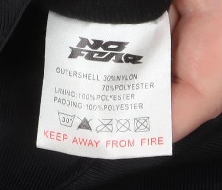 No Fear Women's Black Size 12 Waterproof Insulated Snow Pants
