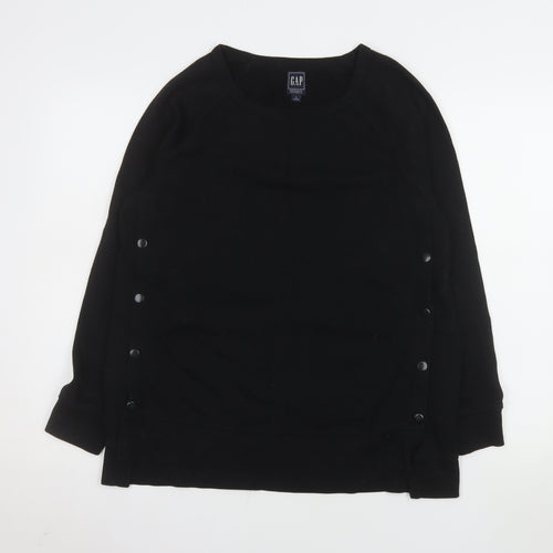 GAP Maternity Black Medium Pullover Sweatshirt Womens M