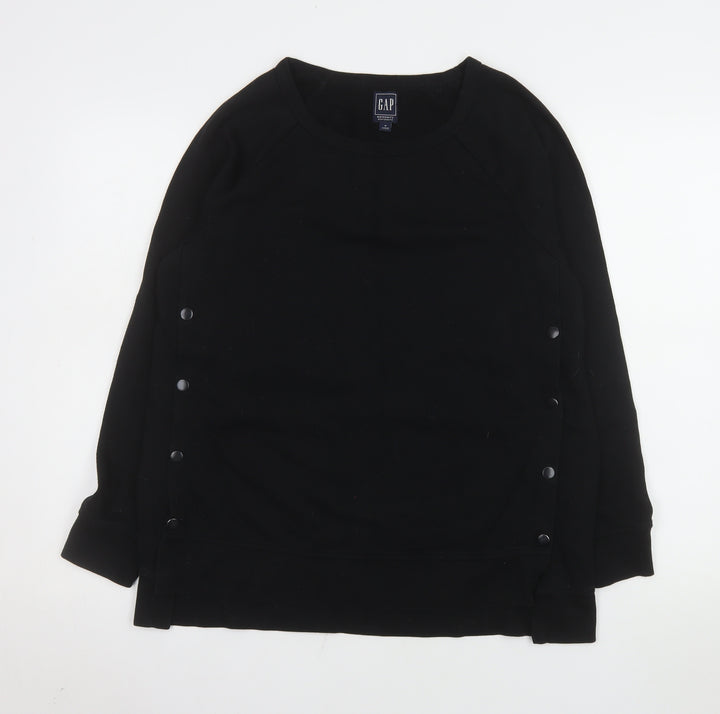 GAP Maternity Black Medium Pullover Sweatshirt Womens M