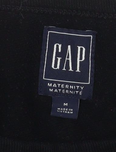 GAP Maternity Black Medium Pullover Sweatshirt Womens M