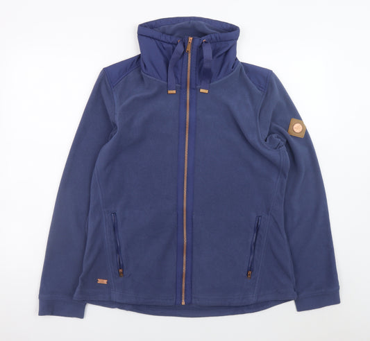 Regatta Women Blue Fleece Lined Hooded Jacket Size 16