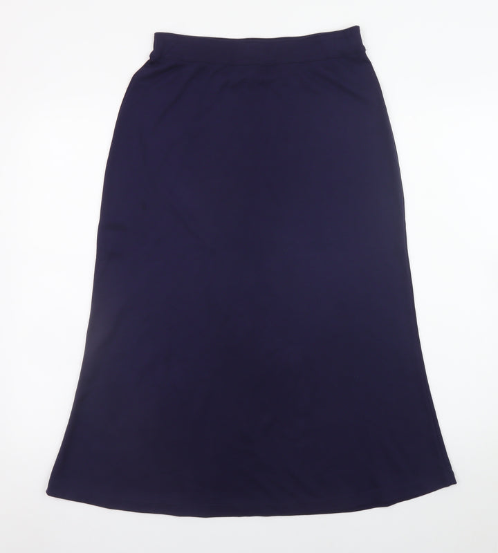 Spirit of the Andes Women’s Blue Midi A-Line Pima Cotton Skirt M