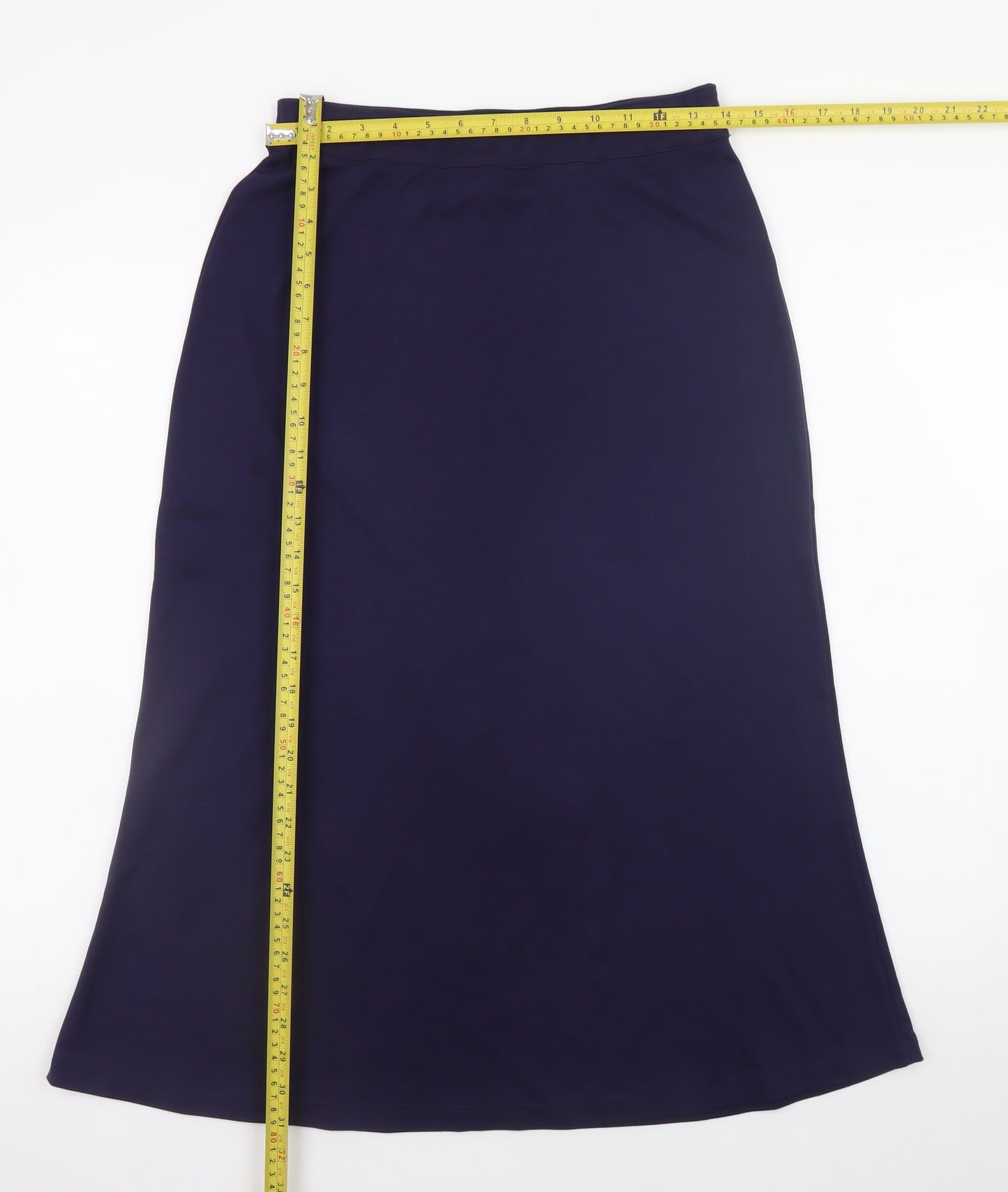 Spirit of the Andes Women’s Blue Midi A-Line Pima Cotton Skirt M