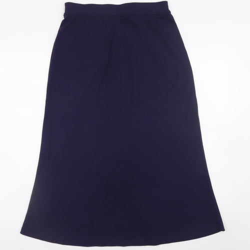 Spirit of the Andes Women’s Blue Midi A-Line Pima Cotton Skirt M