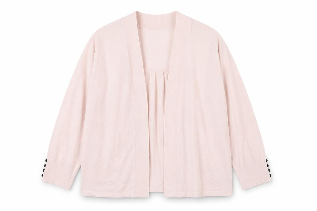 Wallis Womens Pink XL Cardigan Lightweight Open Knit Jumper