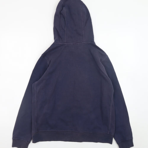 Nike Teens Blue Camouflage Logo Pullover Hoodie XL Fleece Sweatshirt
