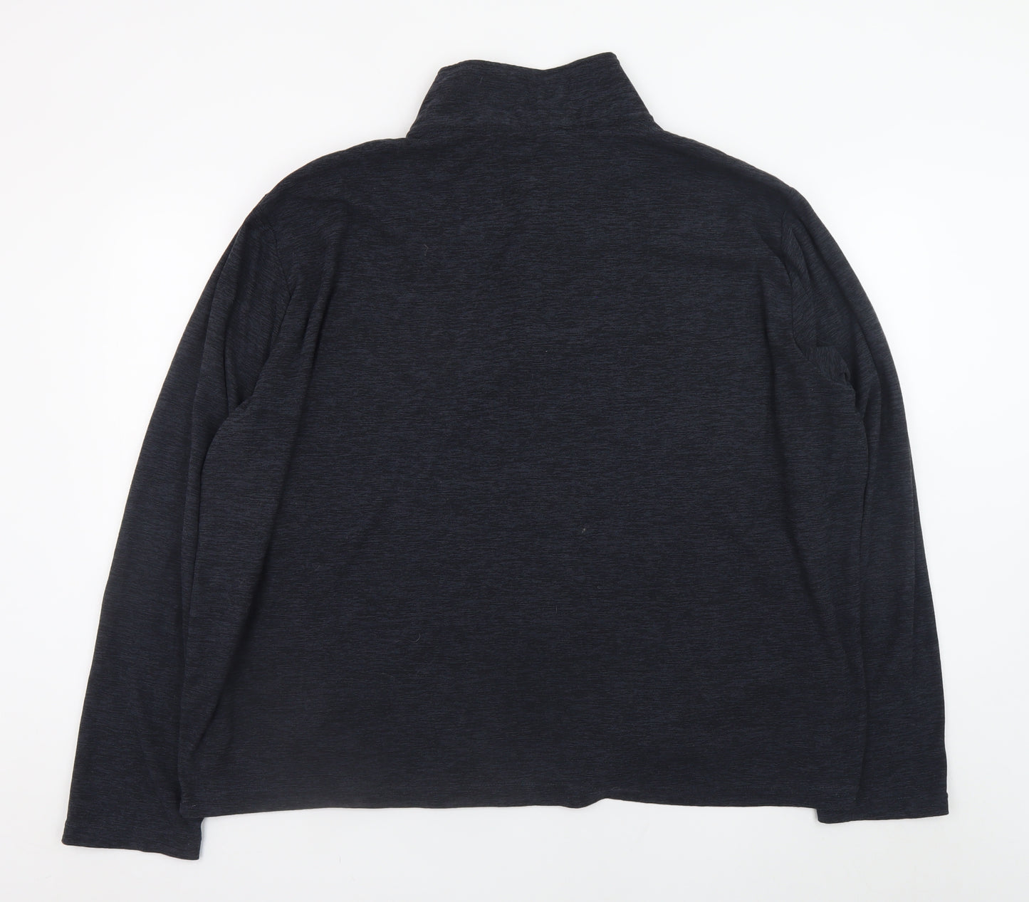 Regatta Men’s Black 3XL Lightweight 1/2 Zip Fleece Sweatshirt