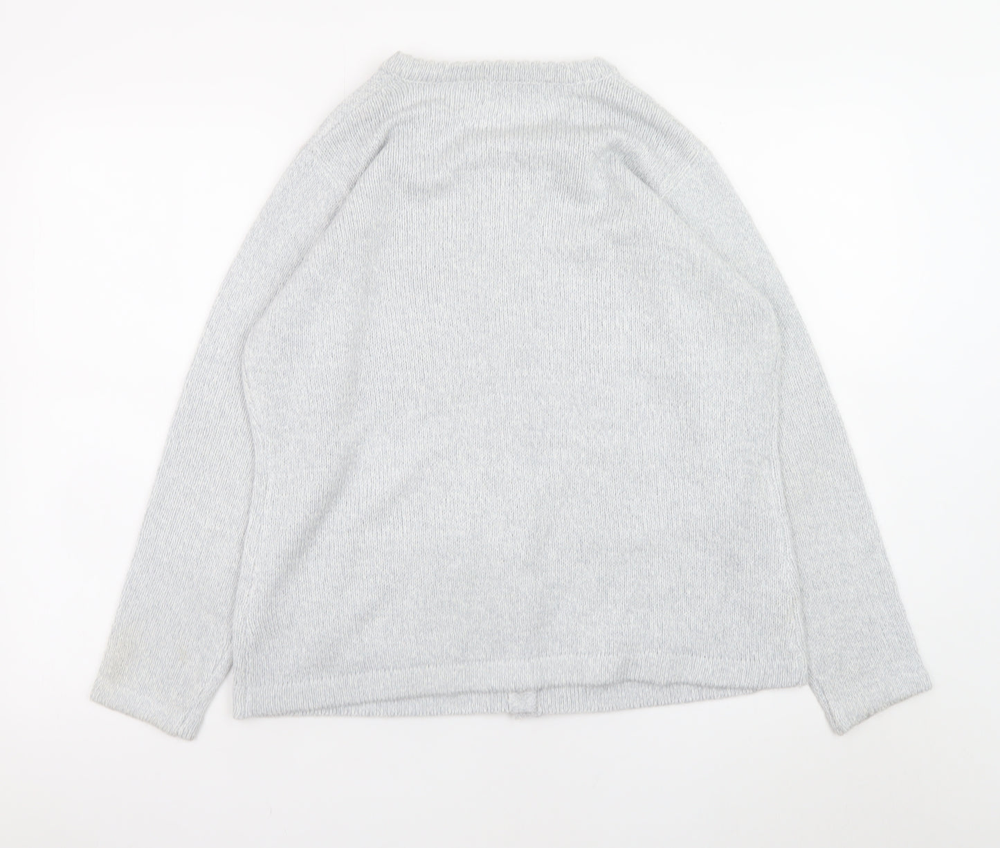 Honor Millburn Women’s Grey Cable-Knit Cardigan Size M 14-16