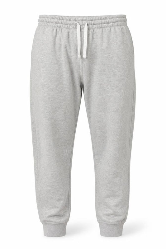 Front view of H&M Men’s Grey Regular Fit Sweatpants XL Comfortable Casual