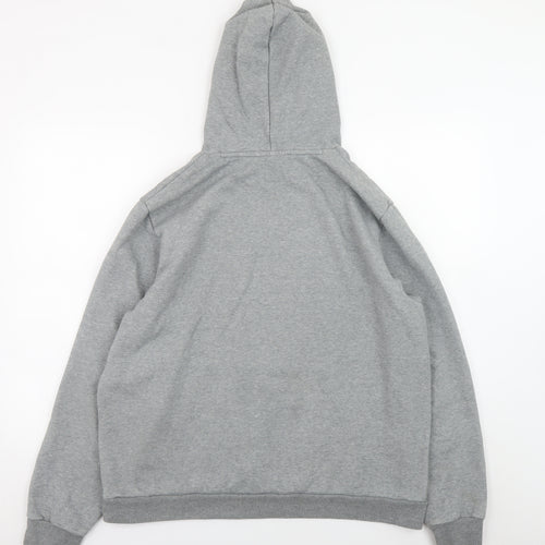 Puma Mens Grey XL Pullover Hoodie Sweatshirt Fleece