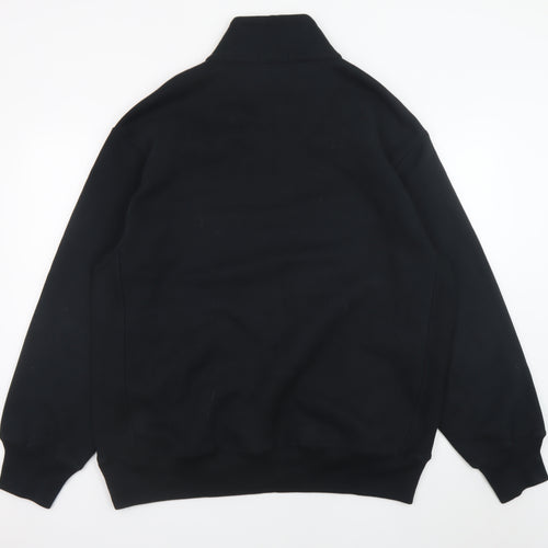 Nautica Men’s Black XL 1/4 Zip Pullover Sweatshirt