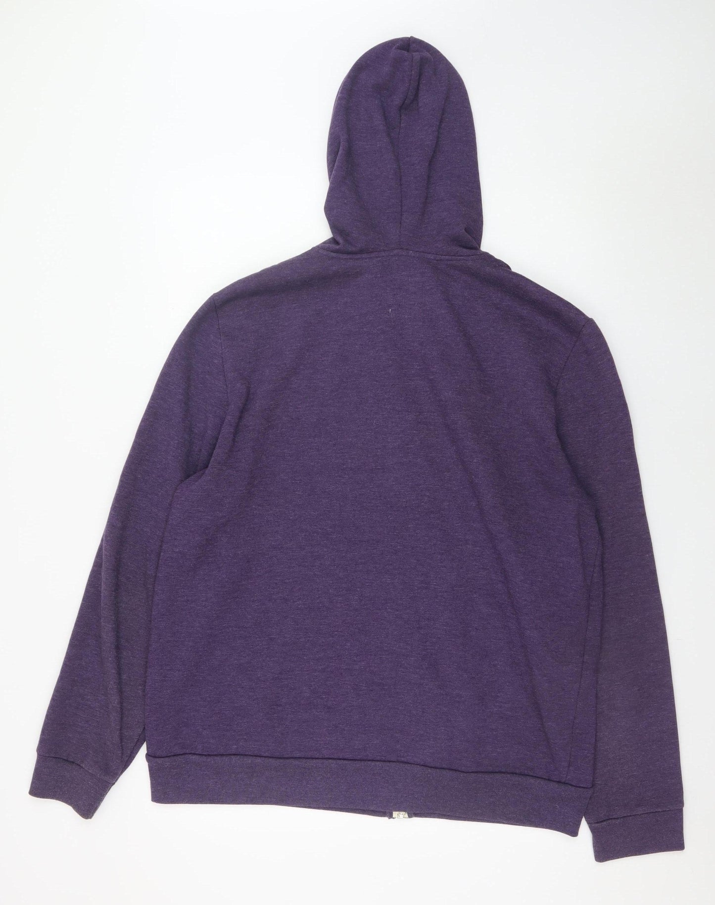 Burton Menswear Womens Purple Full Zip Hoodie XL Relaxed Fit Casual