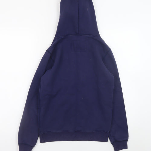 Jack Wills Womens Navy Blue Pullover Hoodie Size 8