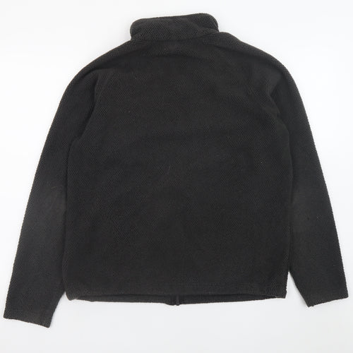 Craghoppers Men's Black Fleece Full Zip Outdoor Jacket Size S