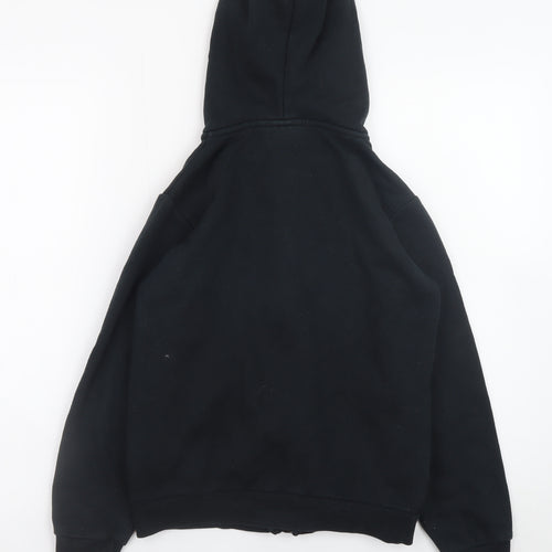 McKenzie Boys Black Full Zip Hoodie 12-13 Years Fleece Sweatshirt