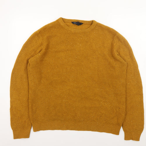 Cedar Wood State Women’s Brown Chunky-Knit Pullover Jumper M