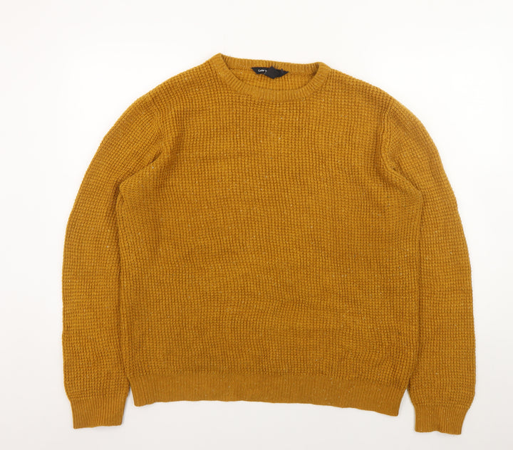 Cedar Wood State Women’s Brown Chunky-Knit Pullover Jumper M