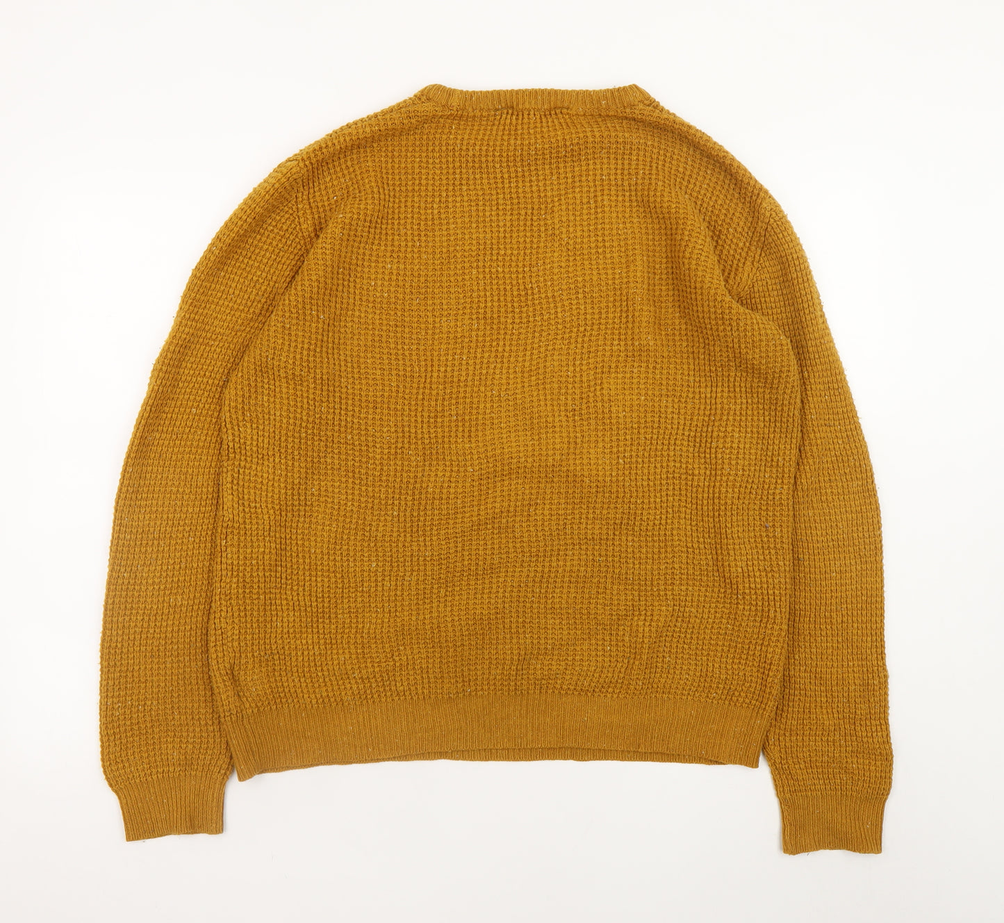 Cedar Wood State Women’s Brown Chunky-Knit Pullover Jumper M