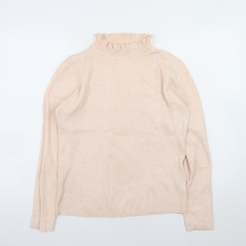 Atmosphere Women Beige Roll Neck Long Sleeve Pullover Jumper Size 20