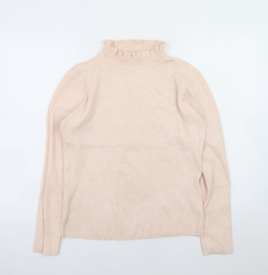 Atmosphere Women Beige Roll Neck Long Sleeve Pullover Jumper Size 20