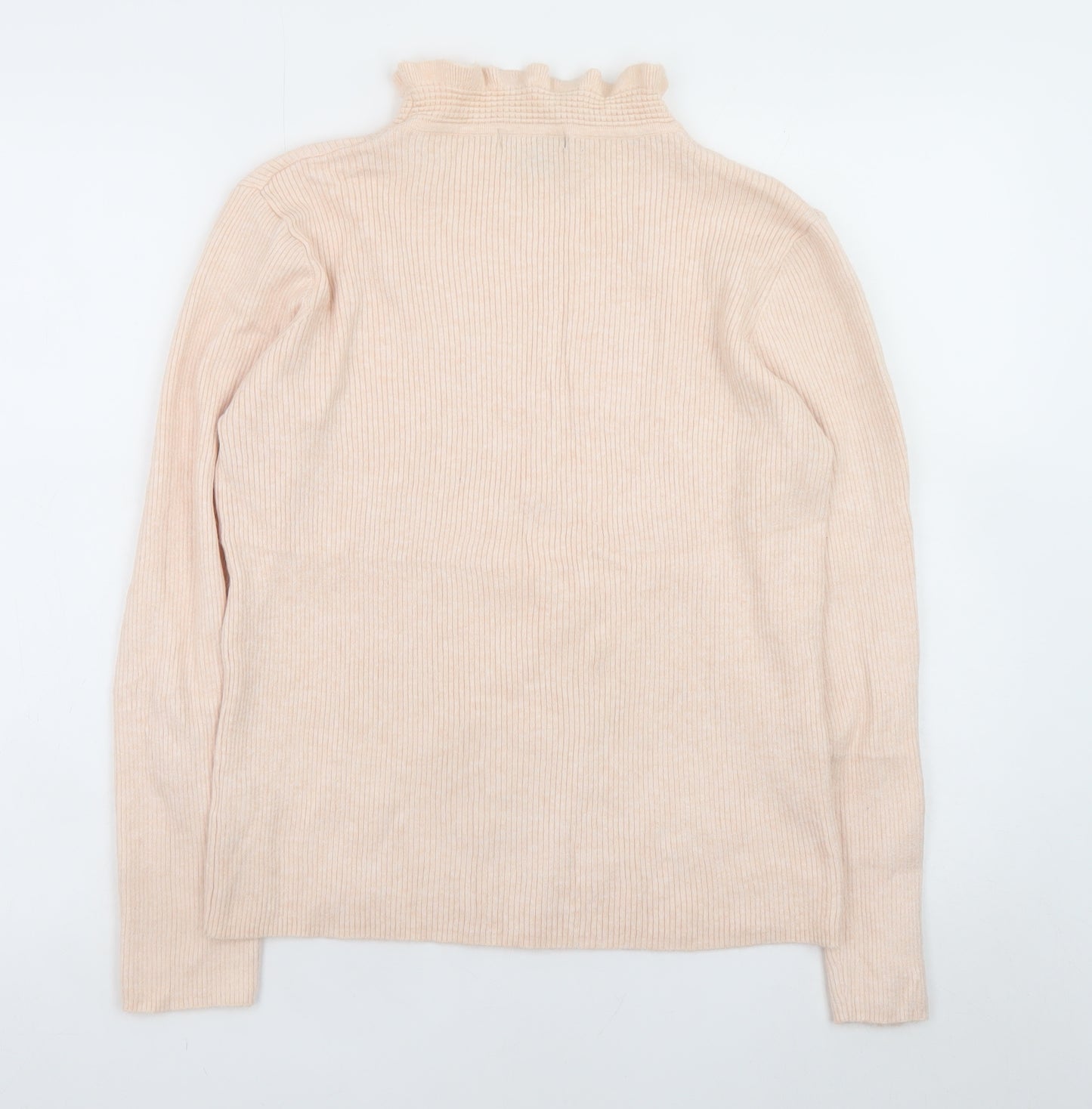 Atmosphere Women Beige Roll Neck Long Sleeve Pullover Jumper Size 20
