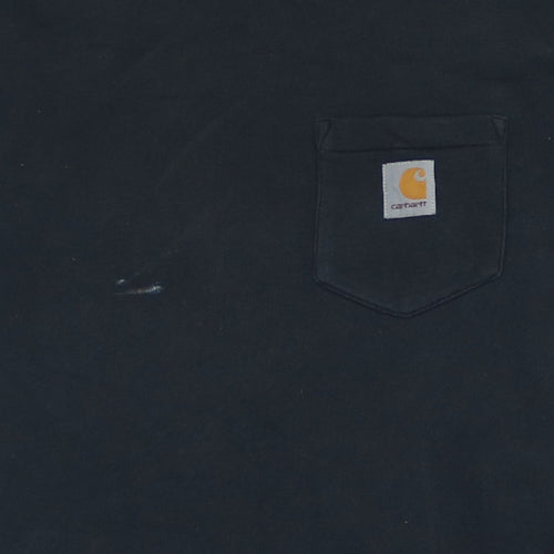 Carhartt Men's Black Small Regular Fit Crew Neck Sweatshirt
